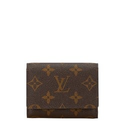 Louis Vuitton Monogram Envelope Carte de Visite Card Case Business Holder M62920 Brown PVC Leather Women's LOUIS VUITTON