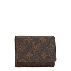 Louis Vuitton Monogram Envelope Carte de Visite Card Case Business Holder M62920 Brown PVC Leather Women's LOUIS VUITTON