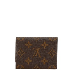 Louis Vuitton Monogram Envelope Carte de Visite Card Case Business Holder M62920 Brown PVC Leather Women's LOUIS VUITTON