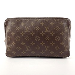 LOUIS VUITTON Louis Vuitton True Toilet 28 M47522 Pouch Monogram Canvas Brown Women's