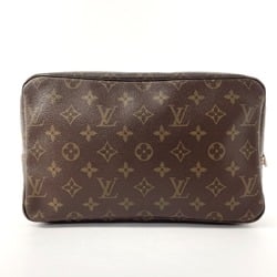 LOUIS VUITTON Louis Vuitton True Toilet 28 M47522 Pouch Monogram Canvas Brown Women's