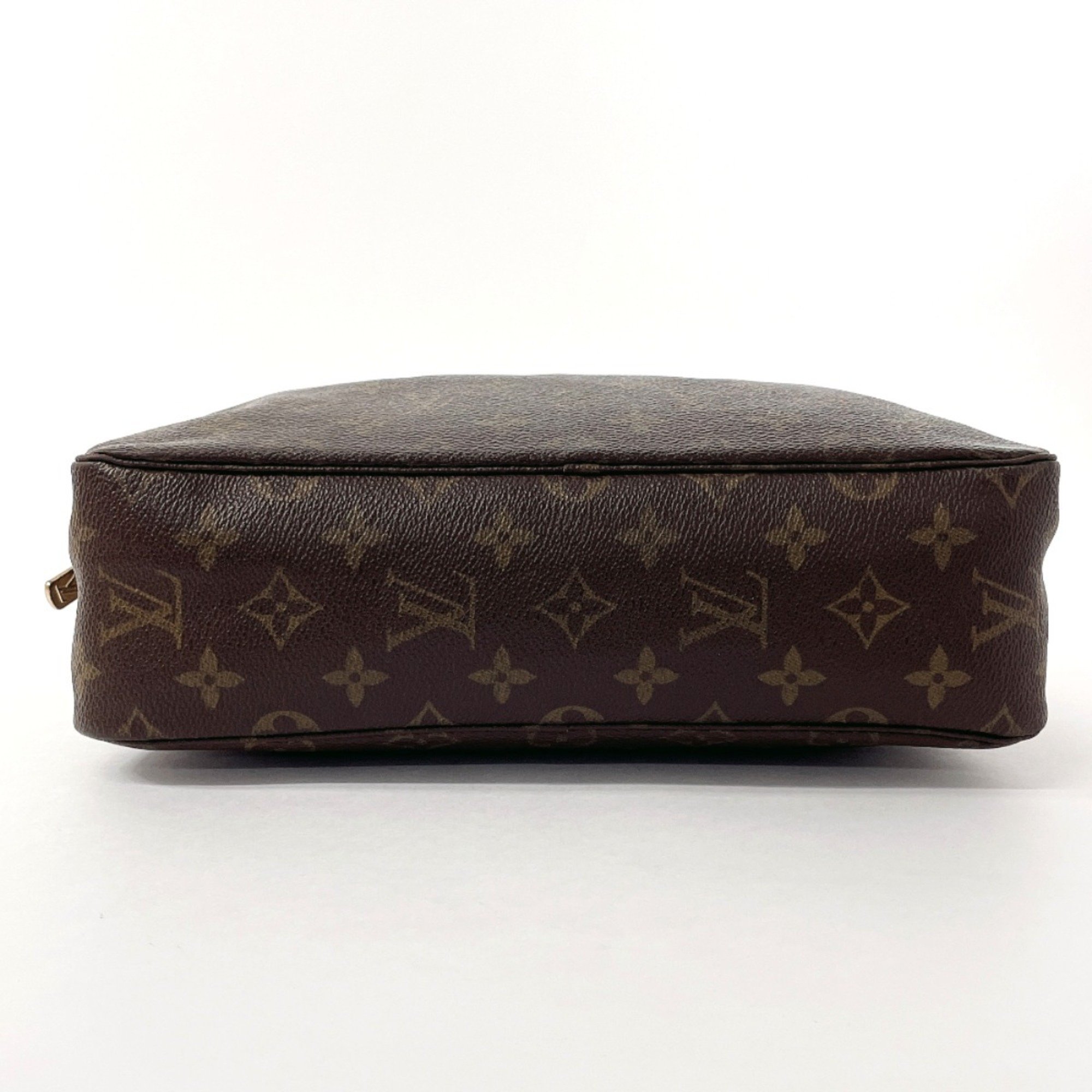 LOUIS VUITTON Louis Vuitton True Toilet 28 M47522 Pouch Monogram Canvas Brown Women's