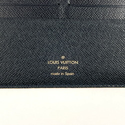 LOUIS VUITTON Louis Vuitton Portefeuille Ansolite N63115 Long Wallet Damier Azur White Unisex