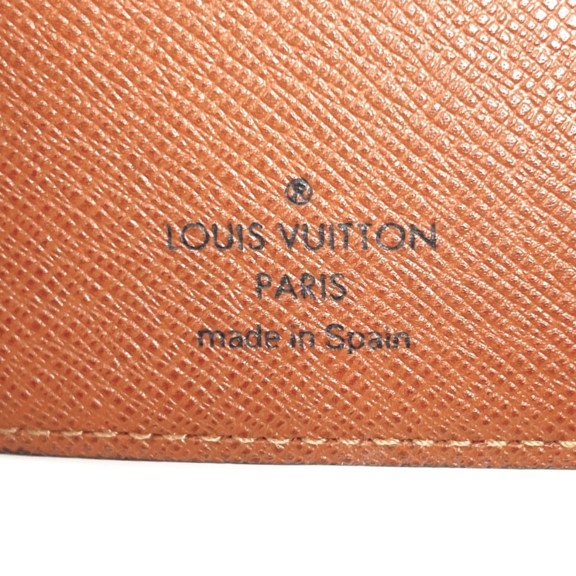 LOUIS VUITTON Agenda PM R20005 Notebook Cover Monogram Canvas Brown Unisex