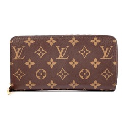 LOUIS VUITTON Louis Vuitton Zippy Wallet M41896 Long Monogram Canvas Brown Women's