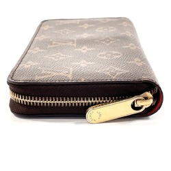 LOUIS VUITTON Louis Vuitton Zippy Wallet M41896 Long Monogram Canvas Brown Women's