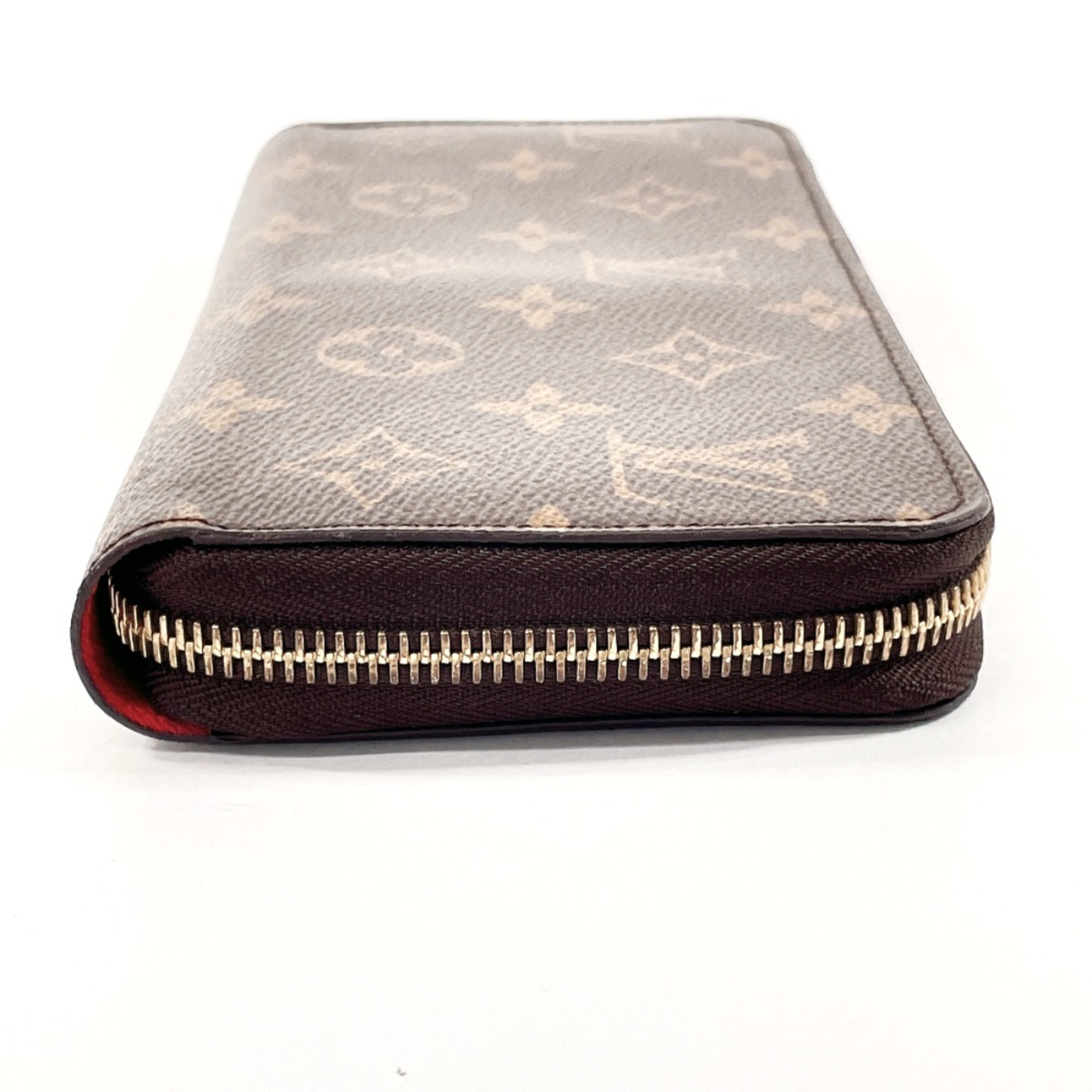 LOUIS VUITTON Louis Vuitton Zippy Wallet M41896 Long Monogram Canvas Brown Women's