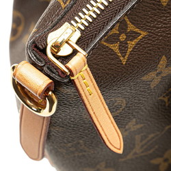 Louis Vuitton Monogram Turen PM Handbag Shoulder Bag M48813 Brown PVC Leather Women's LOUIS VUITTON