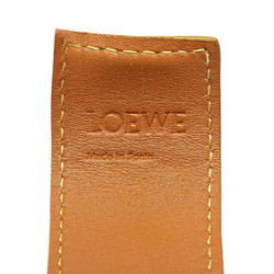 LOEWE Anagram Bracelet Yellow Leather Women's