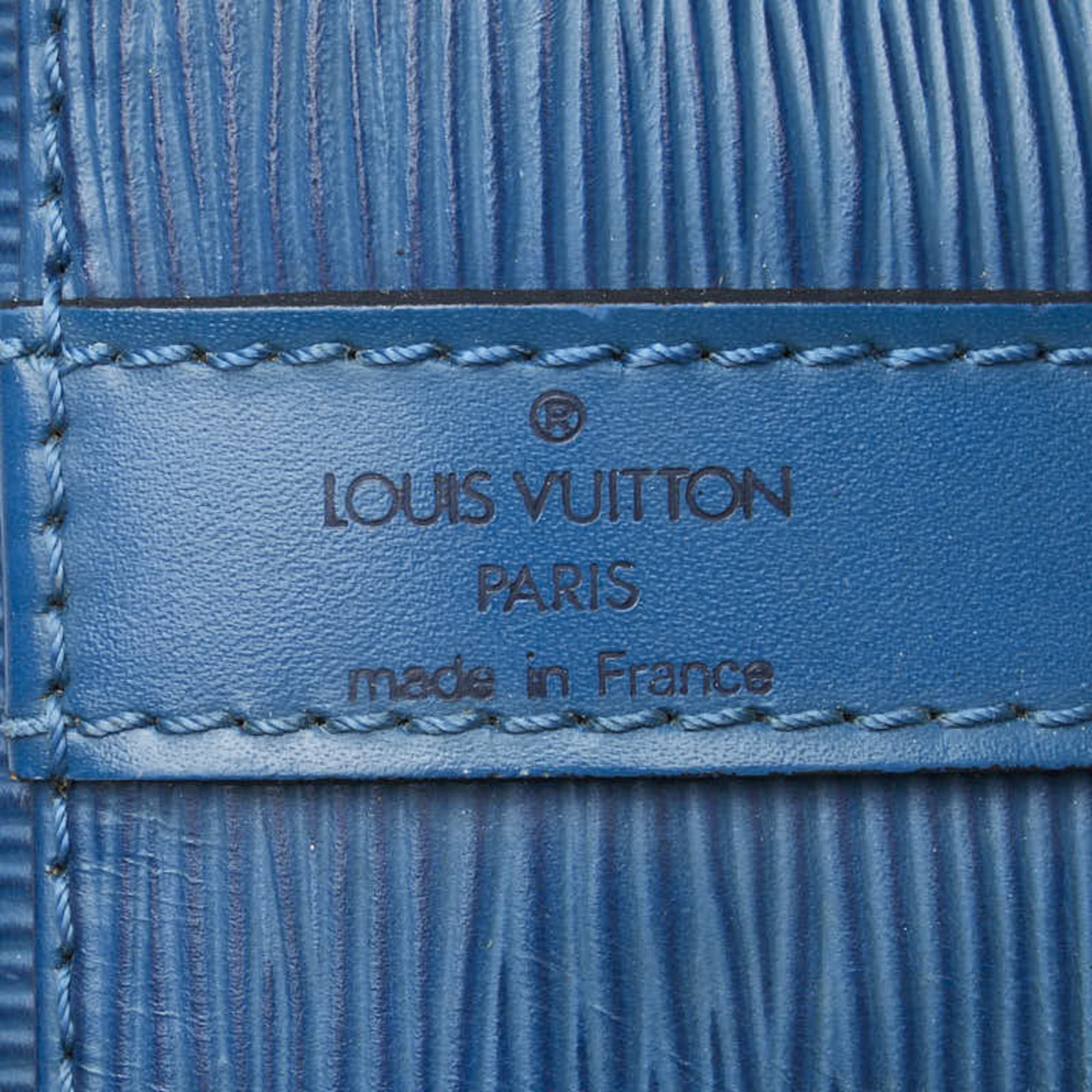 Louis Vuitton Epi Petit Noe Shoulder Bag M44105 Toledo Blue Leather Women's LOUIS VUITTON