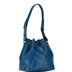 Louis Vuitton Epi Petit Noe Shoulder Bag M44105 Toledo Blue Leather Women's LOUIS VUITTON