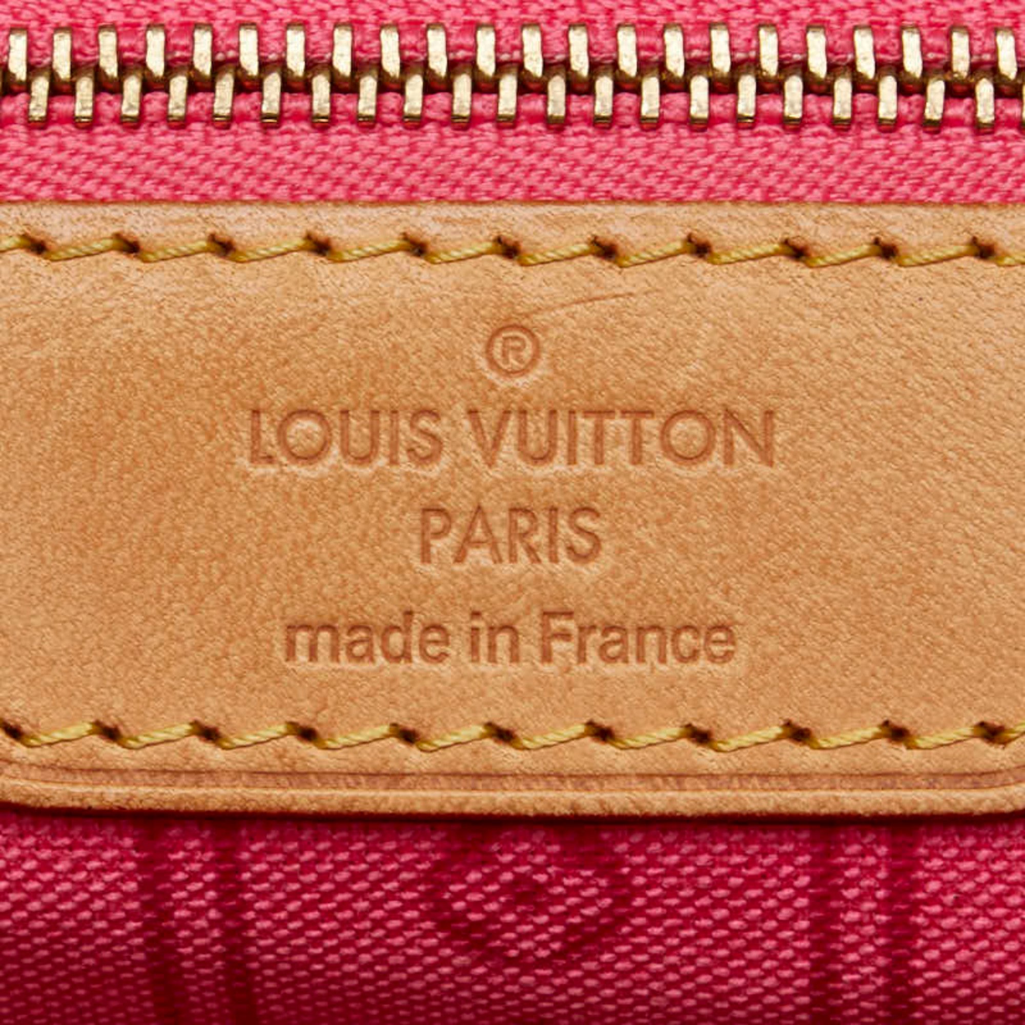 Louis Vuitton Monogram Rose Neverfull MM Tote Bag Shoulder M48613 Brown Red Multicolor PVC Leather Women's LOUIS VUITTON