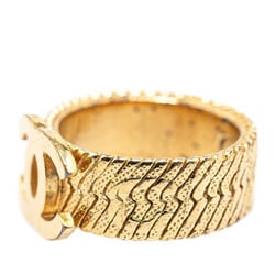 Chanel Coco Mark Ring, Gold Plated, Women's, CHANEL