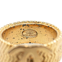 Chanel Coco Mark Ring, Gold Plated, Women's, CHANEL