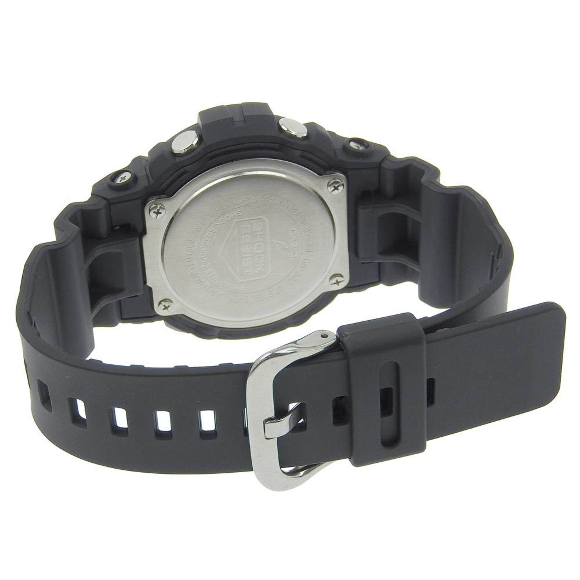 CASIO G-SHOCK Watch G-Shock 5535 GA-800 Rubber Quartz Analog-digital Display Black Dial Men's