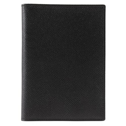 BVLGARI Notebook Cover Leather Black Unisex