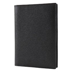 BVLGARI Notebook Cover Leather Black Unisex