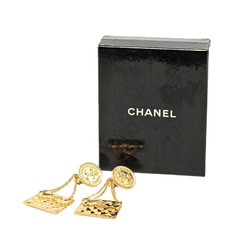 Chanel Coco Mark Matelasse Bag 31 RUE CAMBON PARIS Earrings Gold Plated Women's CHANEL