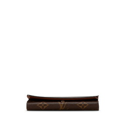 Louis Vuitton Monogram Portefeuille Tresor Bi-fold Wallet M61736 Brown PVC Leather Women's LOUIS VUITTON