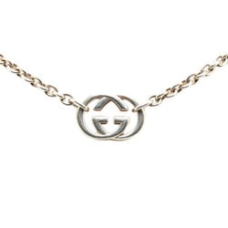 Gucci Interlocking G Chain Necklace SV925 Silver Women's GUCCI