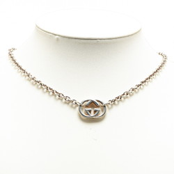 Gucci Interlocking G Chain Necklace SV925 Silver Women's GUCCI