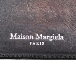 Maison Margiela Martin Margiela Bi-fold Wallet Compact Black Leather Women's MARTIN MARGIELA