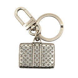 Louis Vuitton Monogram The Sirius Keychain Bag Charm M62717 Silver Metal Women's LOUIS VUITTON