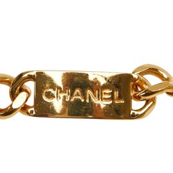 Chanel Coco Mark Medallion Plate Chain Belt Gold Plated Women's CHANEL