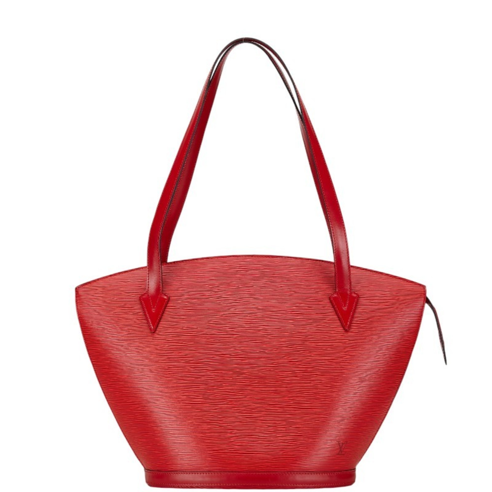 Louis Vuitton Epi Saint Jacques Shoulder Bag Tote M52267 Castilian Red Leather Women's LOUIS VUITTON