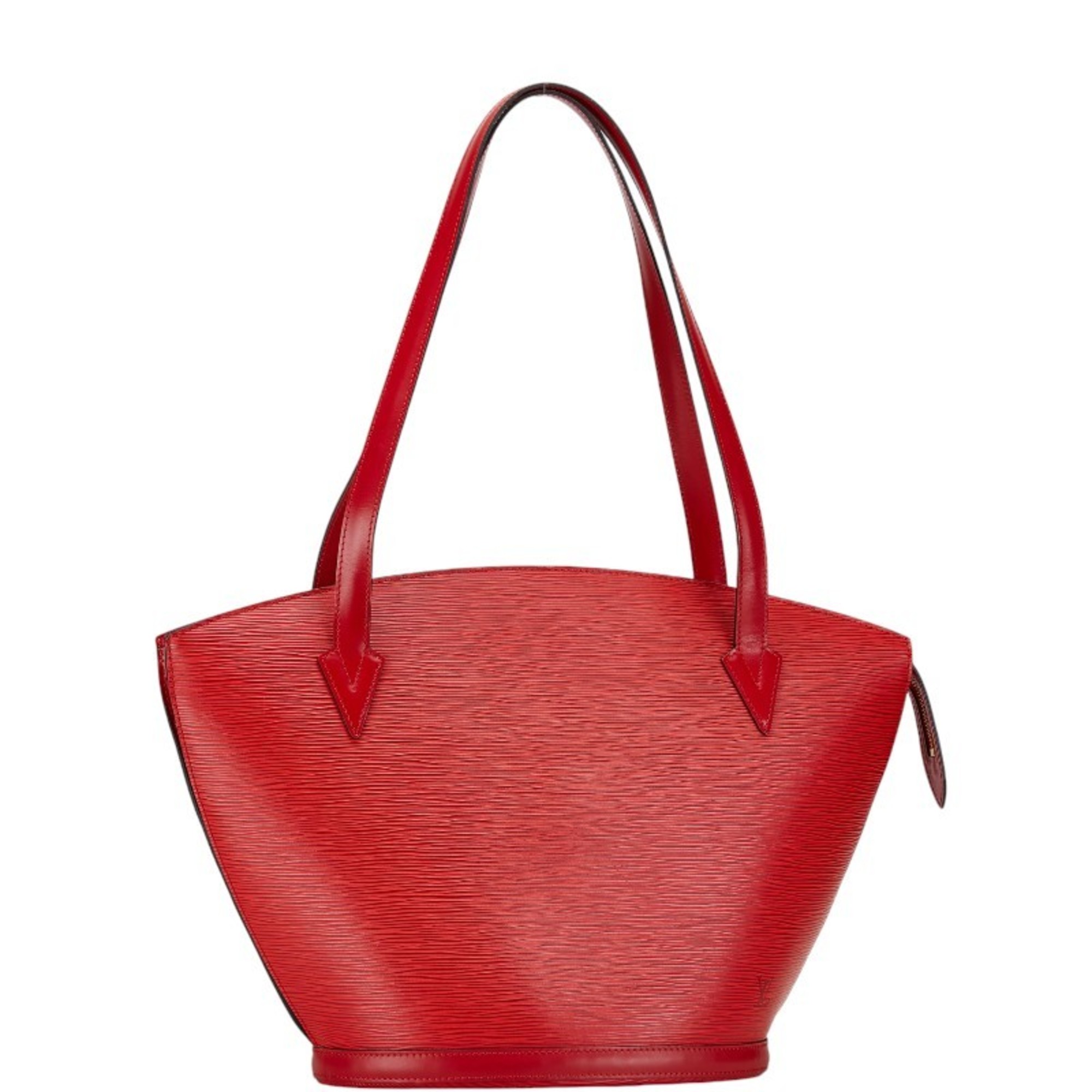 Louis Vuitton Epi Saint Jacques Shoulder Bag Tote M52267 Castilian Red Leather Women's LOUIS VUITTON