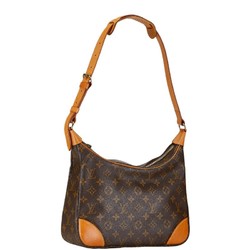 Louis Vuitton Monogram Boulogne 30 Shoulder Bag M51265 Brown PVC Leather Women's LOUIS VUITTON