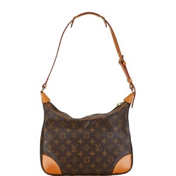 Louis Vuitton Monogram Boulogne 30 Shoulder Bag M51265 Brown PVC Leather Women's LOUIS VUITTON