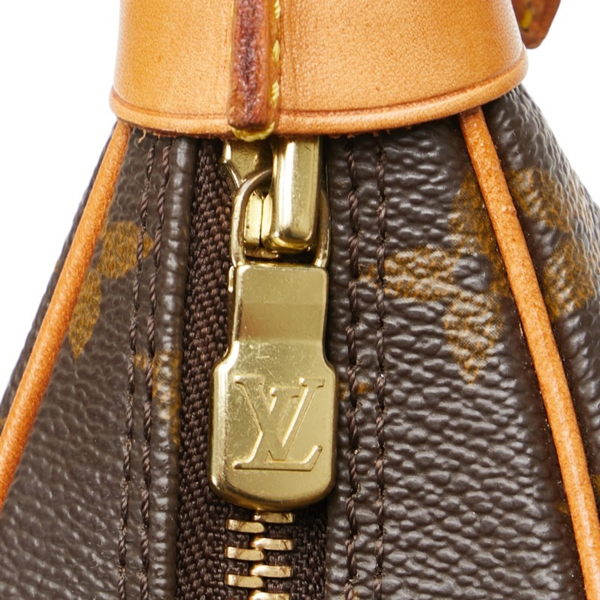 Louis Vuitton Monogram Boulogne 30 Shoulder Bag M51265 Brown PVC Leather Women's LOUIS VUITTON