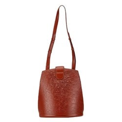 Louis Vuitton Epi Cluny Bag M52253 Kenya Brown Leather Women's LOUIS VUITTON