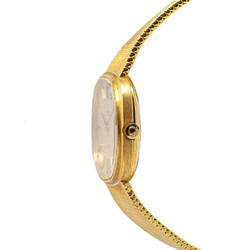 OMEGA De Ville Watch, Hand-wound, Gold Dial, K18YG, Yellow Gold, Women's,