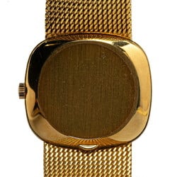 OMEGA De Ville Watch, Hand-wound, Gold Dial, K18YG, Yellow Gold, Women's,