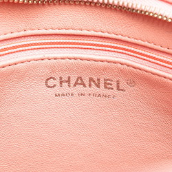 CHANEL Reprint Tote Coco Mark Bag A01804 Pink Caviar Skin Women's