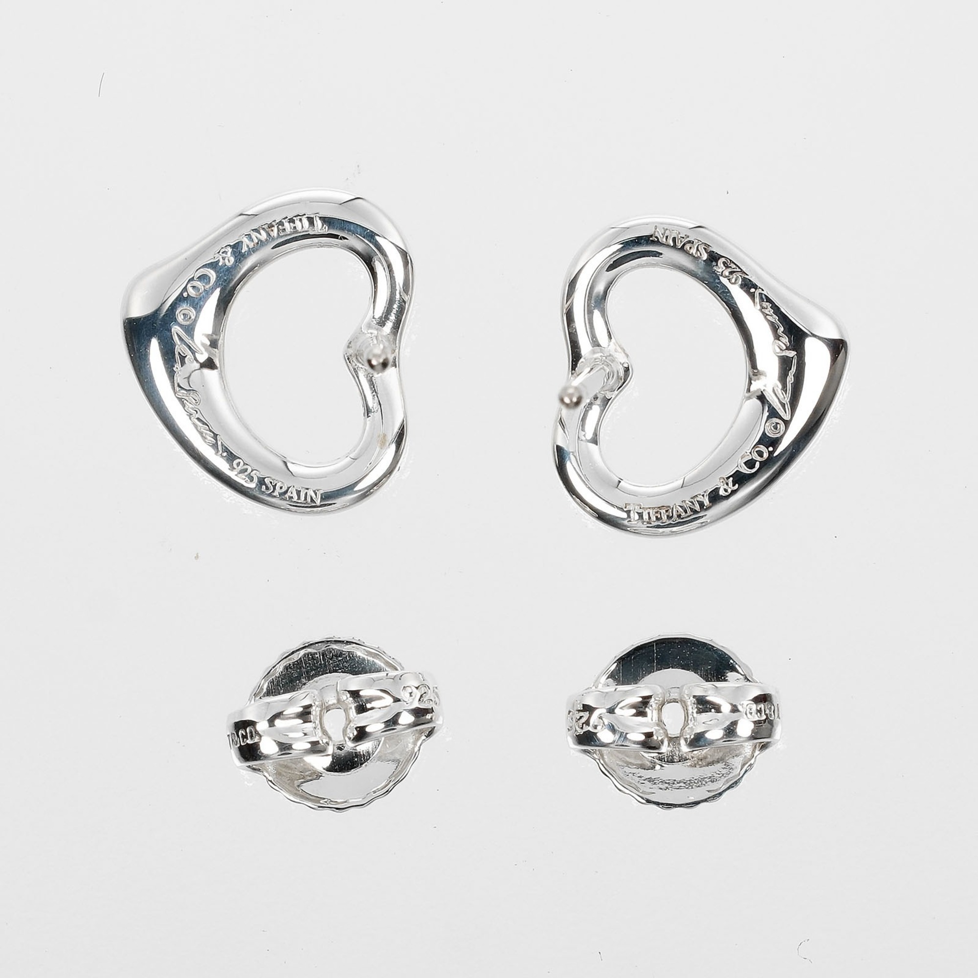 Tiffany TIFFANY&Co. Heart earrings, 925 silver, approx. 1.87g