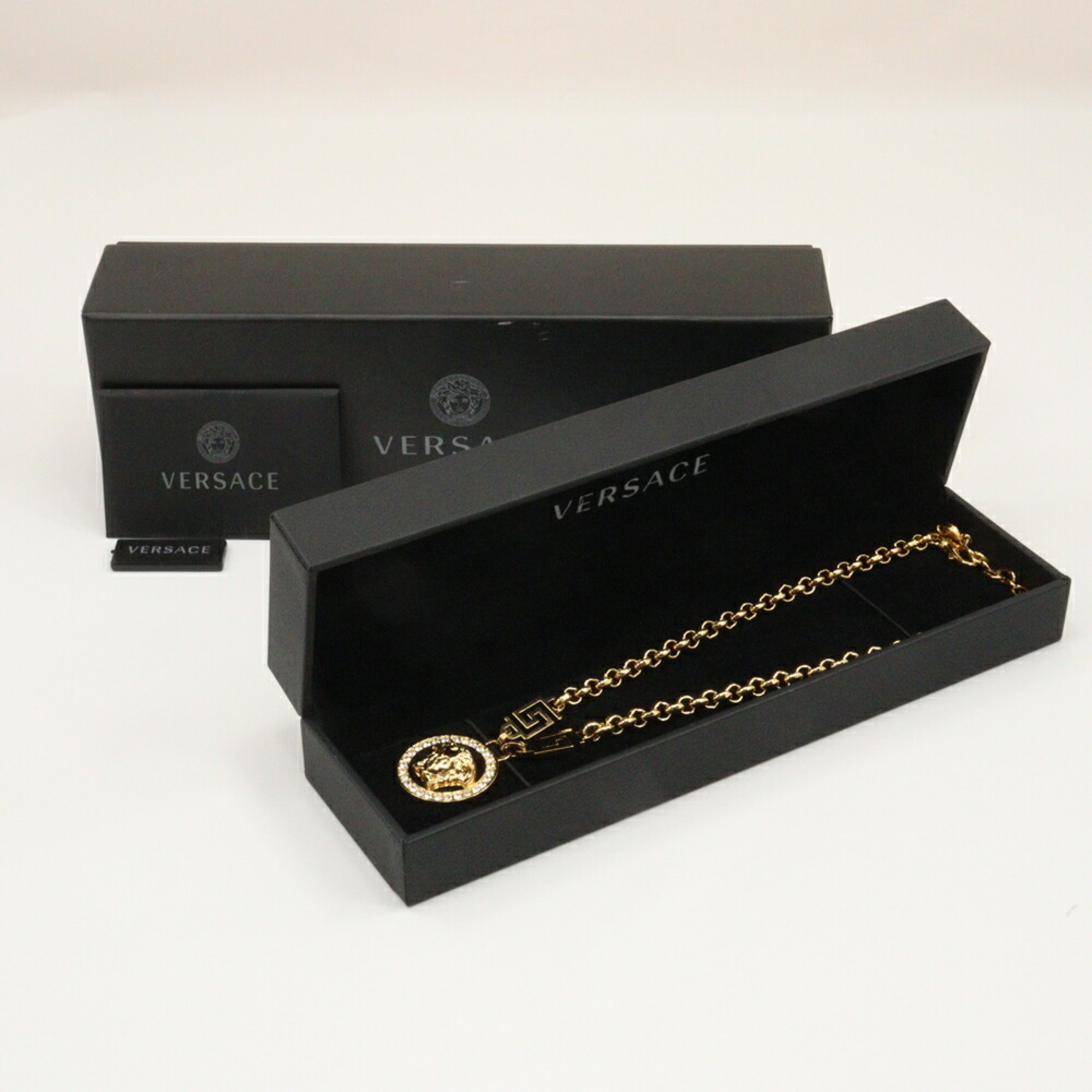 Versace VERSACE Necklace Gold Plated Approx. 68.3g Unisex