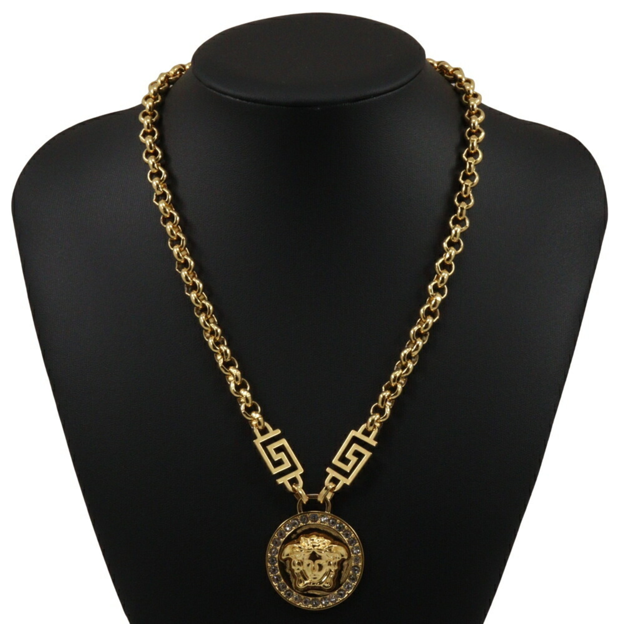 Versace VERSACE Necklace Gold Plated Approx. 68.3g Unisex