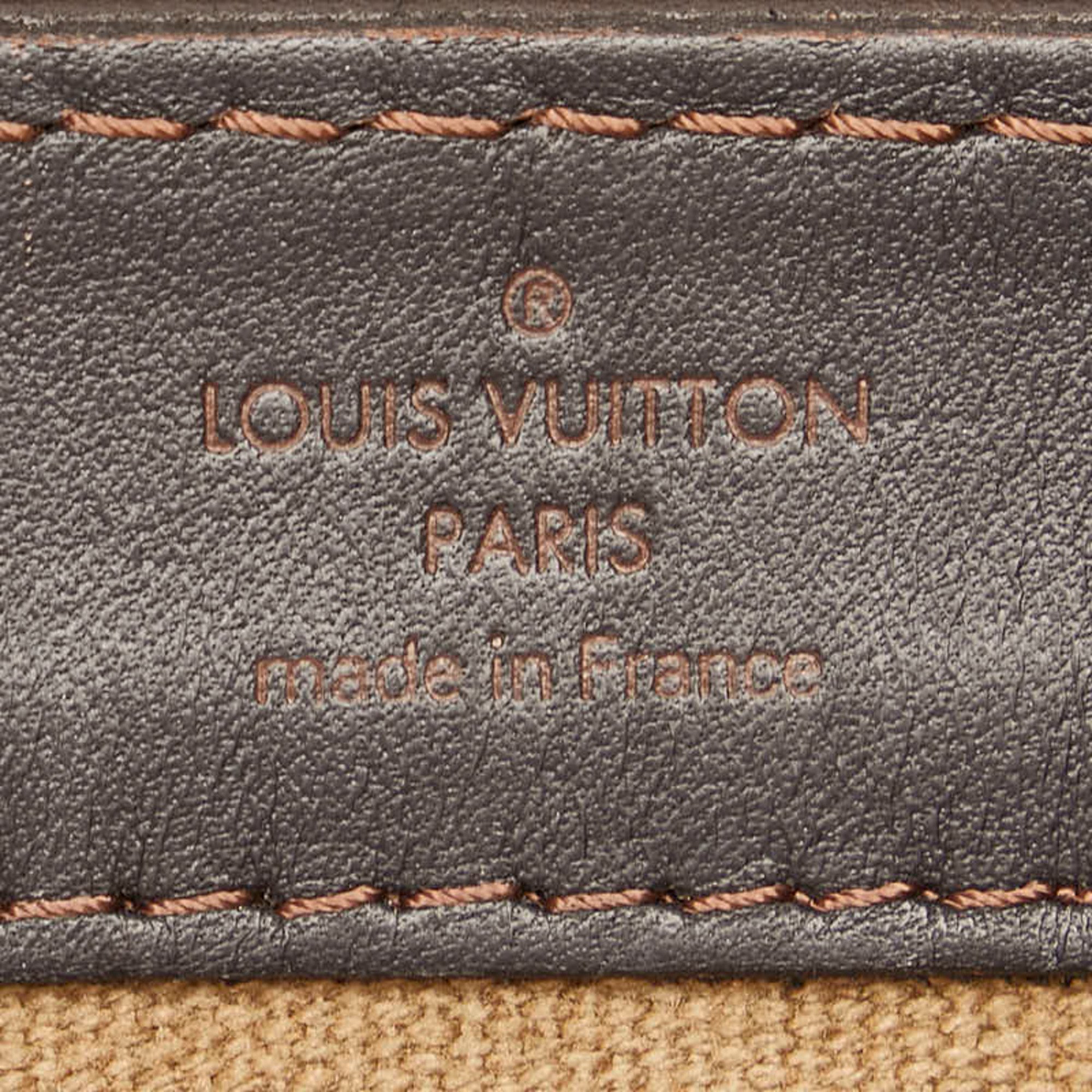 Louis Vuitton Utah Yuma Shoulder Bag M92995 Cafe Brown Leather Women's LOUIS VUITTON