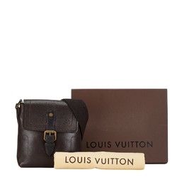 Louis Vuitton Utah Yuma Shoulder Bag M92995 Cafe Brown Leather Women's LOUIS VUITTON