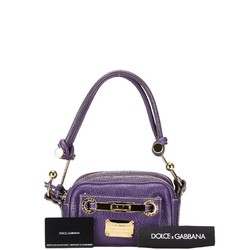 Dolce & Gabbana Bag Purple Leather Women's DOLCE&GABBANA