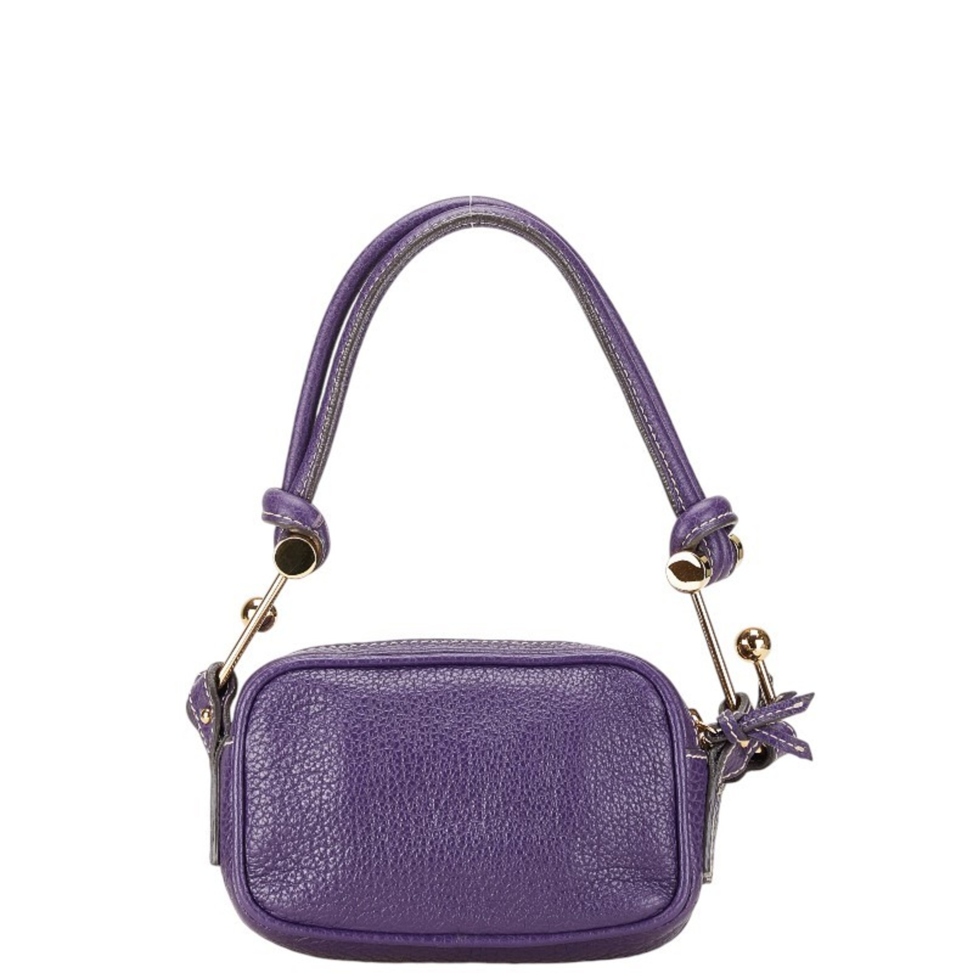 Dolce & Gabbana Bag Purple Leather Women's DOLCE&GABBANA