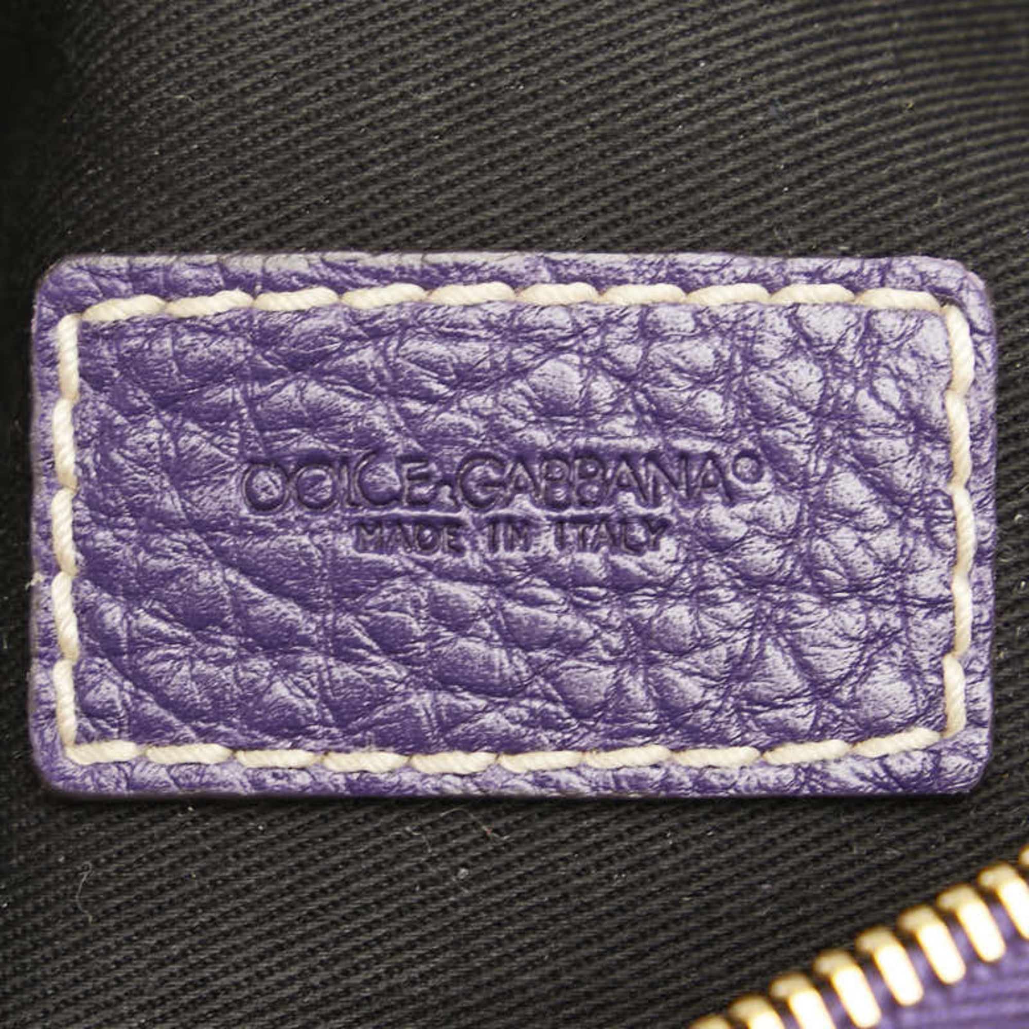 Dolce & Gabbana Bag Purple Leather Women's DOLCE&GABBANA