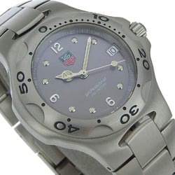 TAG HEUER Kylium Professional Watch WL1111 Stainless Steel Quartz Analog Display Grey Dial Men's H161024374