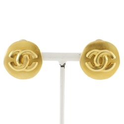 Chanel CHANEL Coco Mark Earrings Gold Plated 1996 96P Approx. 20.9g COCO Women's