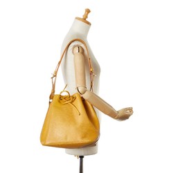 Louis Vuitton Epi Petit Noe Shoulder Bag M44109 Tassili Yellow Leather Women's LOUIS VUITTON