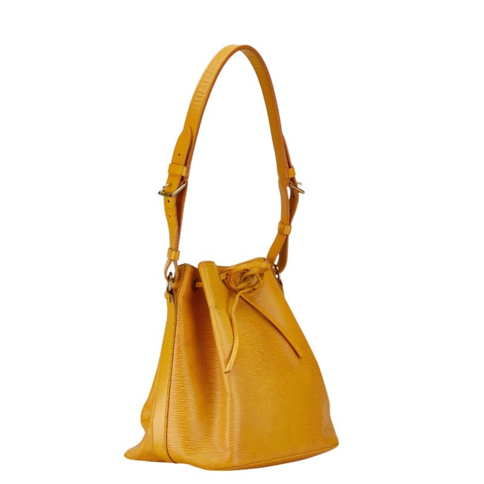 Louis Vuitton Epi Petit Noe Shoulder Bag M44109 Tassili Yellow Leather Women's LOUIS VUITTON