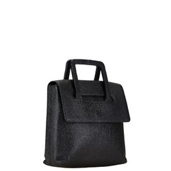 LOEWE handbag black leather women's